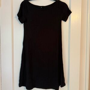 Cotton Black Dress